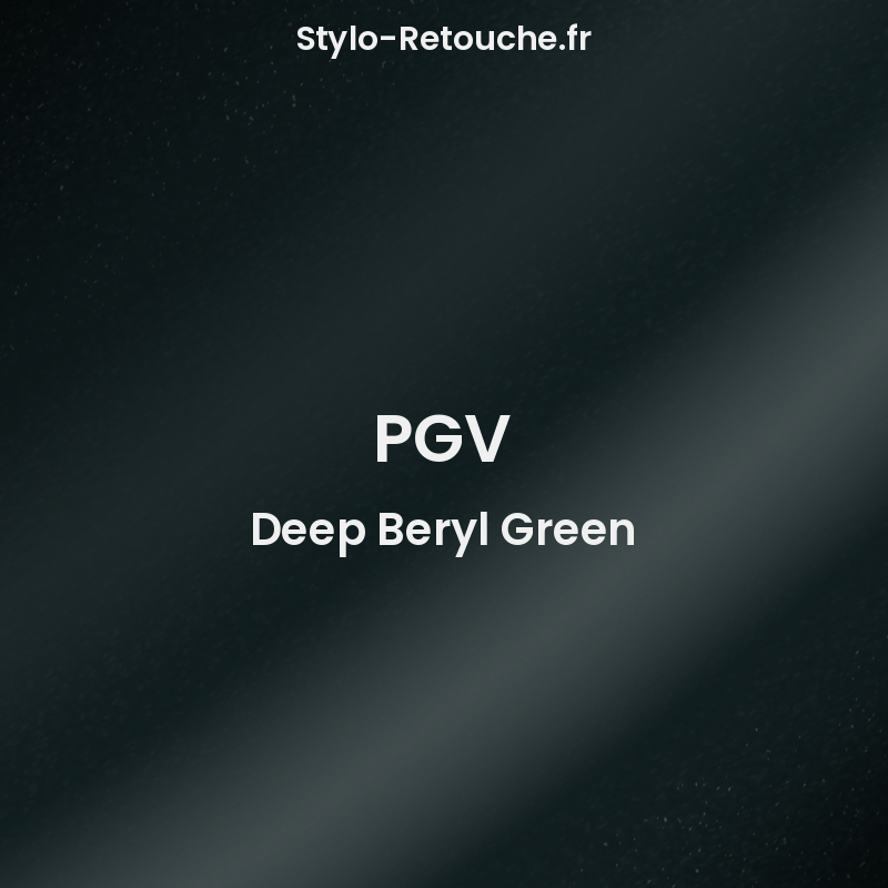 Stylo Retouche Chrysler / Jeep PGV Deep Beryl Green - Stylo-Retouche.fr